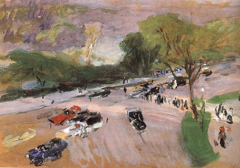 Joaquin Sorolla New York s Central Park Norge oil painting art